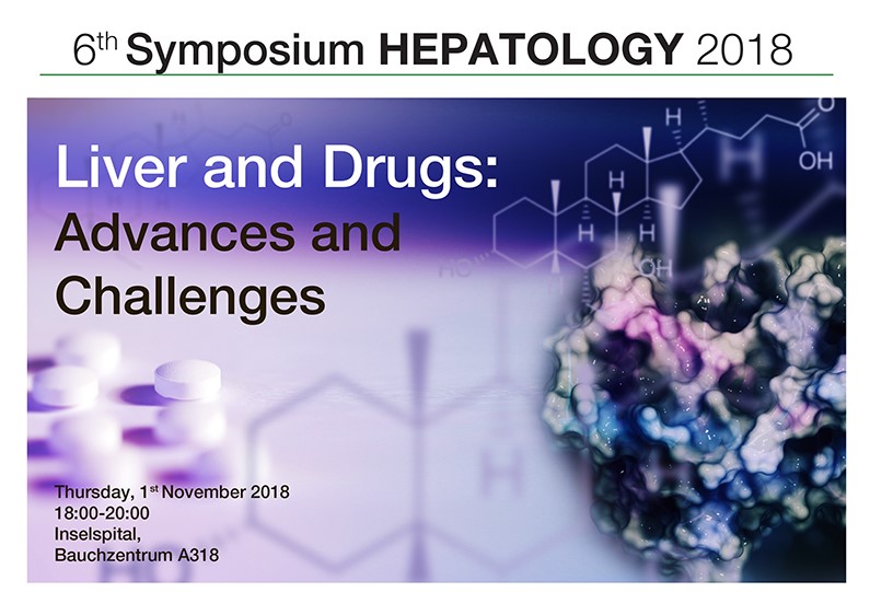 1. November 2018: 6. Symposium – Liver and Drugs: Advances and Challenges