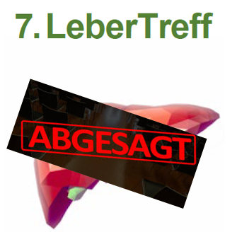 3. November 2020: 7. LeberTreff again postponed