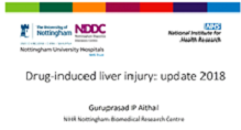 6. Hepatolgy Symposium 2018: Drug induced liver injury: update 2018