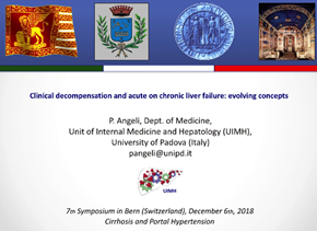 7. Hepatolgie Symposium 2018: Clinical decompensation and acute - on- chronic liver failure: evolving concepts